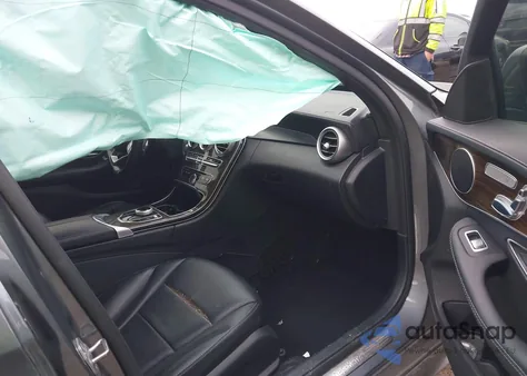 2017 Mercedes-Benz C 300 Sport from USA, damaged, VIN 55SWF4JB0HU222906